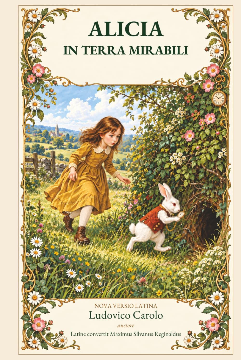Tegumentum libri: Alicia in Terra Mirabili