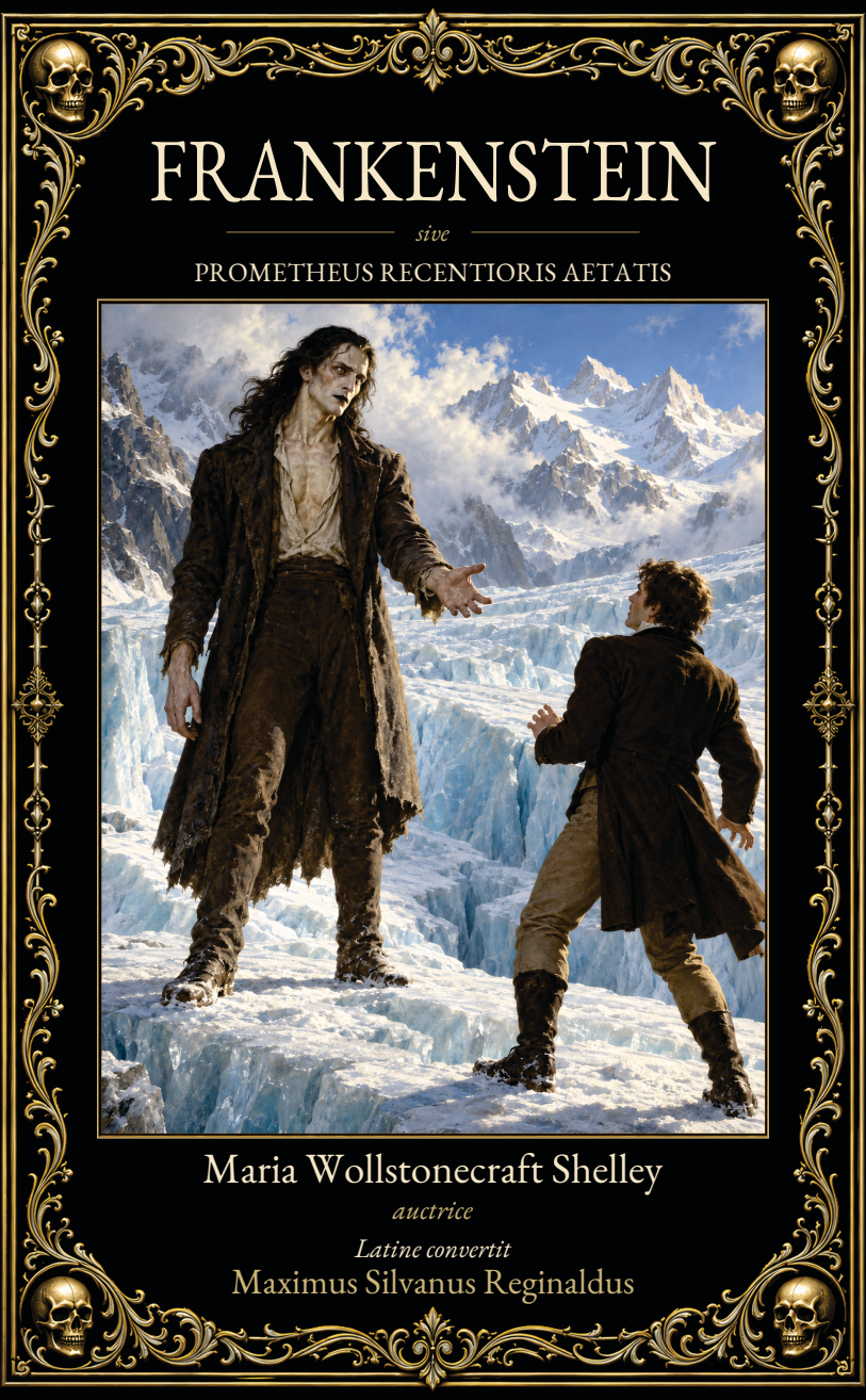 Tegumentum libri: Frankenstein: sive Prometheus Recentioris Aetatis